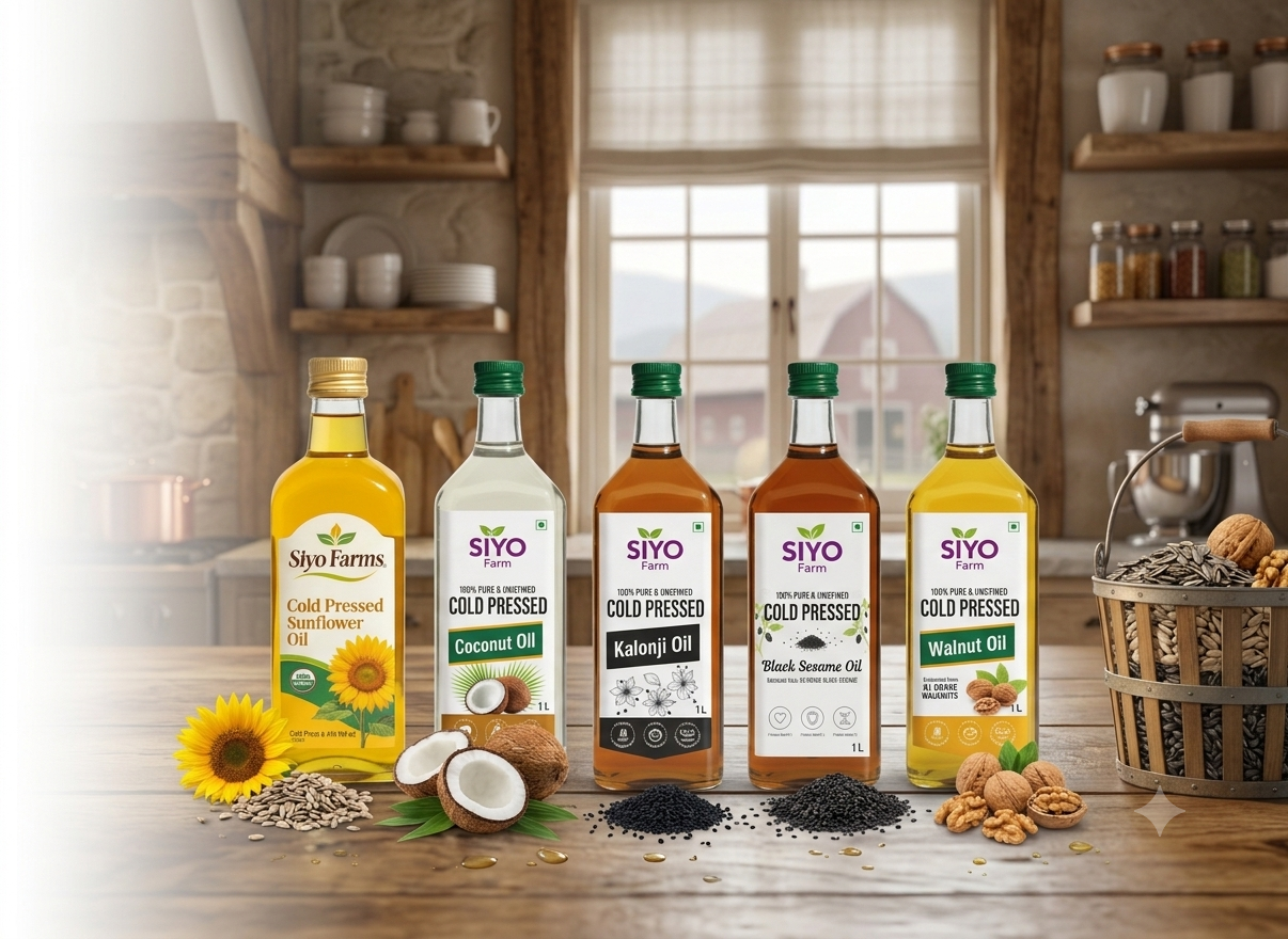 Siyo Cold Pressed Oils Collection